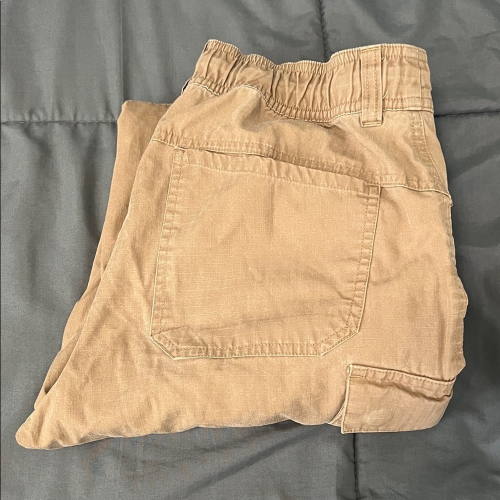 Forclaz Khaki Cargo Pants *estimated size 29